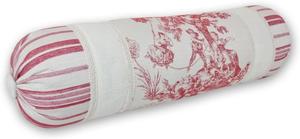 Austin Horn Classics Ролик-валик Austin Horn Classics Cosmopolitan Toile красный Red - Neckbolster
