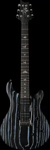 PRS SE Swamp Ash CE24, пескоструйная обработка, лимитированная серия, синий
