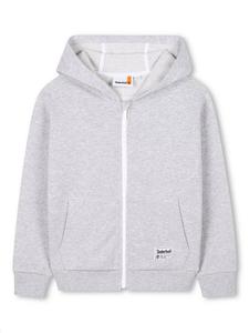 Детская худи с логотипом на молнии Timberland, Chine Grey