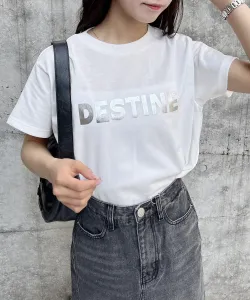 Футболка с логотипом Ingni, цвет Off-White/Silver