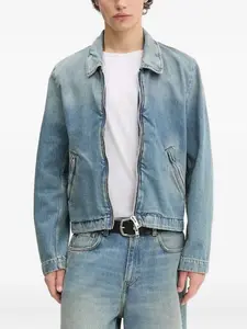 Джинсовая куртка на молнии спереди Won Hundred, синий