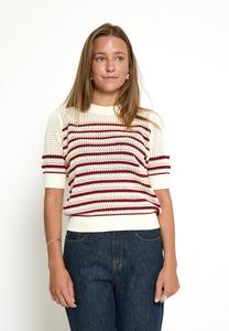 Футболка Minus KENZANA, Cloud Dancer Pink Shell Stripe/Multi-Coloured