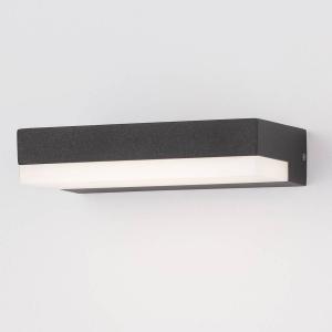 Уличный настенный светильник Nova Luce Pure, алюминий/акриловое стекло - антрацит