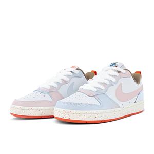 Court Borough 2 нескользящие амортизирующие износостойкие низкие детские скейтбординг кроссовки unisex Nike, синий/розовый