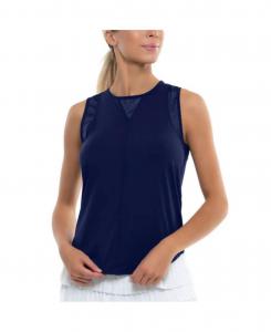 Женская теннисная майка Chill Out Lucky In Love, Midnight