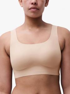 Мягкий эластичный бралетт Power Scoop Neck с поддержкой Chantelle, Golden Beige