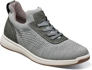 Кроссовки для мальчиков Florsheim Satellite с эластичными шнурками и трикотажной верхней частью, серый