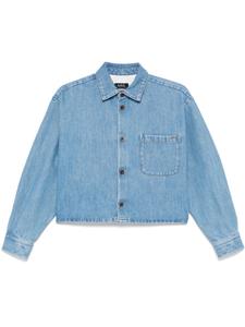A.P.C. рубашка Samantha, синий