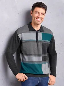 Классический вязаный свитер "Пуловер" Classic, антрацит