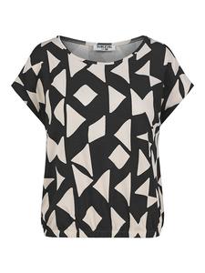 Sublevel Футболка черно-белого цвета