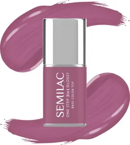 УФ-лак для ногтей Semilac 3in1 UV-Nagellack Glossy Purple Beige