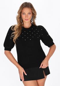 Футболка faina Print T-shirt, Black