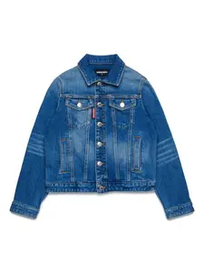 Джинсовая куртка DSQUARED2 KIDS, синий