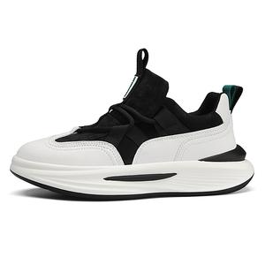 Износостойкие, амортизирующие, низкие повседневные туфли для мужчин AD, Black White