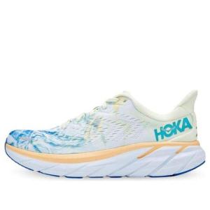 Кроссовки clifton 8 wide 'white blue' Hoka One One, белый