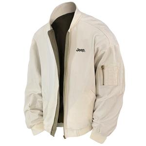 Куртка Unisex Baseball Collar Moderate Jeep, хаки-army зеленый