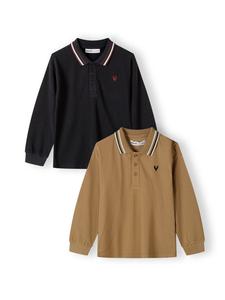 Minoti Комплект из 2 предметов: рубашка поло 27polo51, цвет песочный