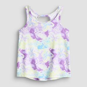 Детская майка с застежкой на спине для девочки Jumping Beans, Butterfly Paint Cool