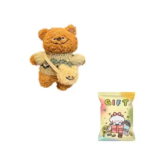 Плюшевый кулон с милым медвежонком Crooked Bear Dolls высотой 15 см Brangdy