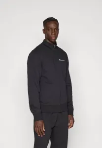 Толстовка на молнии с контрастными иконками Champion, Black