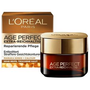 Дневной крем age perfect extra-reichhaltig manuka tag Loreal Paris, объем 50 мл