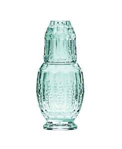 Набор из 2 предметов: графин и чашка Jay Imports, зеленый