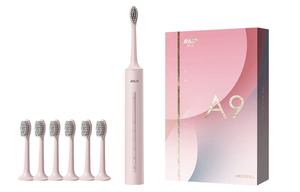 Электрическая зубная щетка A9 Soundwave автоматический набор BAIR, персиковый