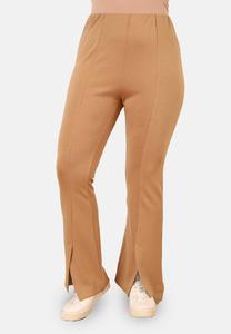 Спортивные брюки PLUS SIZE-ALIA Modanisa, коричневый