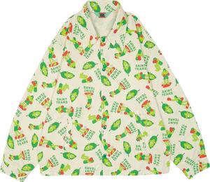 Куртка Saint Michael x Denim Tears Boxer Coach 'White', белый