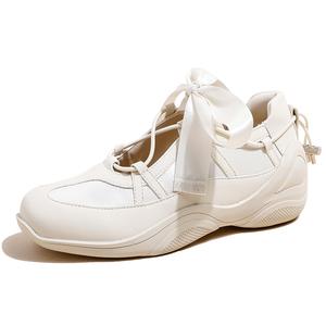 Туфли Мэри Джейн женские Ouumeis, Ecru