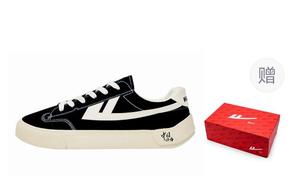 Кеды унисекс низкие черные/м Warrior