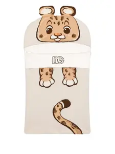 Конверт с принтом Dolce & Gabbana Kids, бежевый