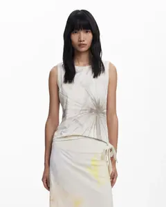 Женская футболка с бантом Dandelion Desigual, белый