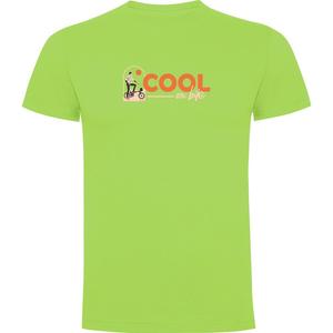 Футболка Kruskis Cool On Bike, желтый