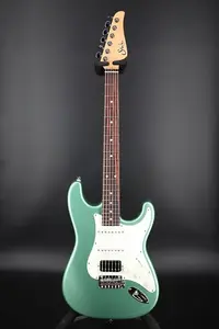 Suhr Classic S HSS с грифом из палисандра - металлический кактусово-зеленый