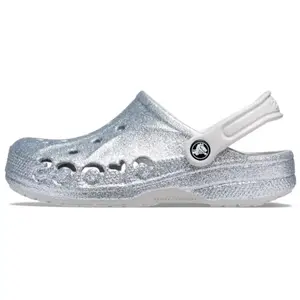 Crocs Сабо женские Baya, серебряные