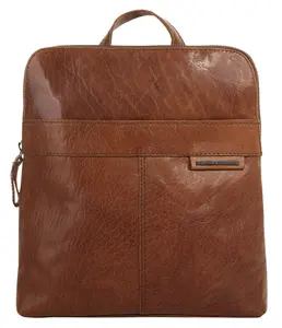 Городской рюкзак Spikes & Sparrow, натуральная кожа, цвет Cognac