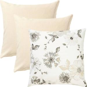 Наволочка Erwin Müller 3er-Pack 208814, кремово-белый - 50 х 50 см