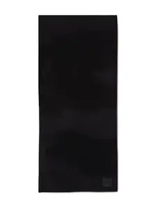 Шарф с нашивкой-логотипом Calvin Klein, черный