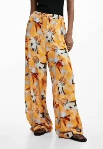 Свободные брюки с цветочным принтом Desigual, Blue