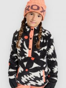 Свитер Roxy Alabama Kids Sweater, true black big flower