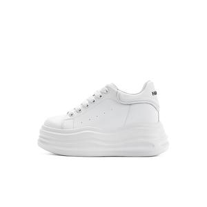 HARSON Женские скейтерские кеды лоу-топ белые, цвет White