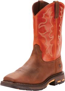 Мужские ботинки ARIAT Groundbreaker с широким носком и стальной защитой H2O, Dark Earth