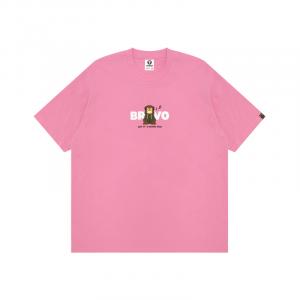 Футболка Cotton T shirt от *A Bathing APE Aape, розовый