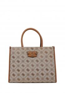 Сумка Guess NEDA COMP, Latte/Brown