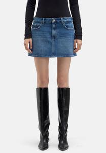 Юбка 7 for all mankind MILLY, Mid Blue/Blue Denim