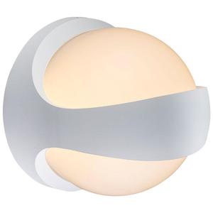 Globo Lighting Уличный светодиодный настенный светильник, алюминиевый, белый