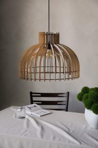 Подвесной светильник из березы H&M, бежевый