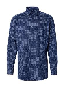 Рубашка делового покроя Regular Fit OLYMP, темно-синий