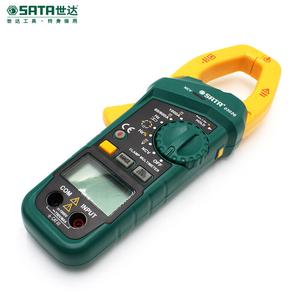 Мультиметр с зажимами постоянного и переменного тока SATA с большими зажимами для орального применения 03026 Точечный